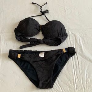 Lisa Blue PRINCESS TATYANA bikini - Black (#1)